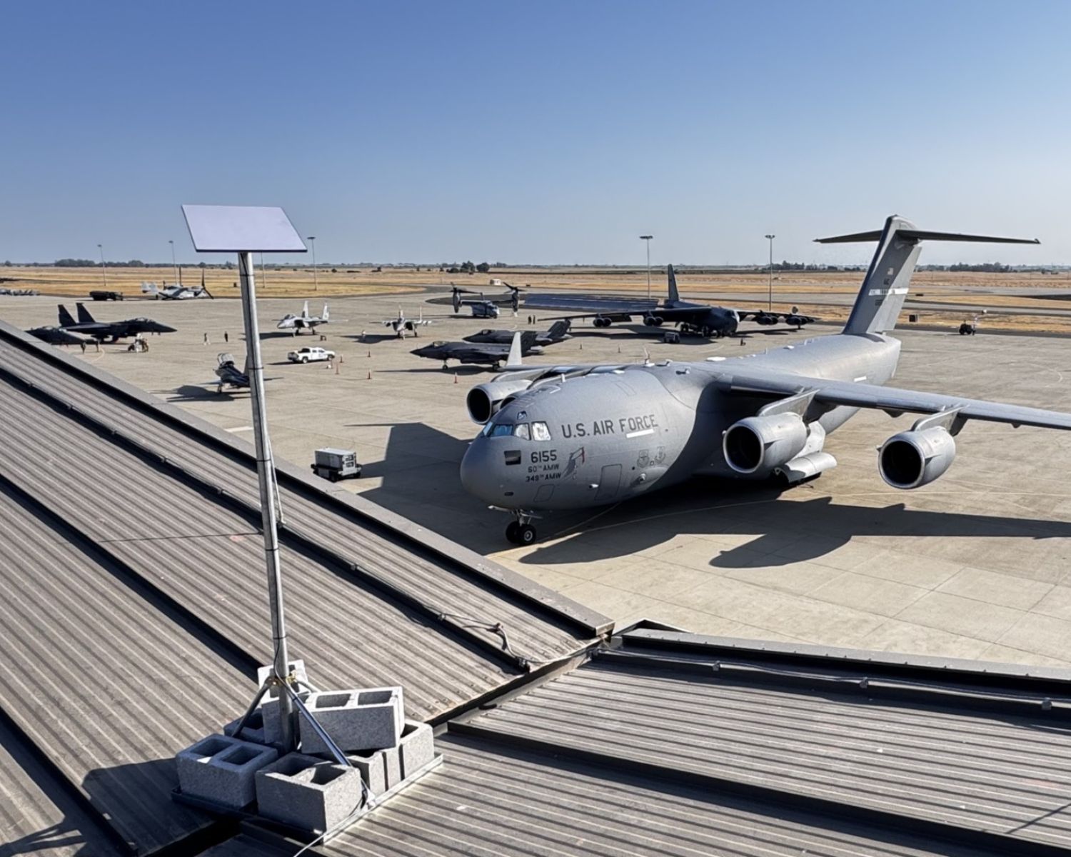 Starlink Installation Services for Airplane Hangars